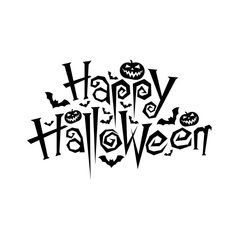 Halloween Verwijderbare Pvc Magics 3D Plafond Vloer Sticker, De Art Dreamscape Home Decor Muurschilderingen Behang: 8YY1001567-6