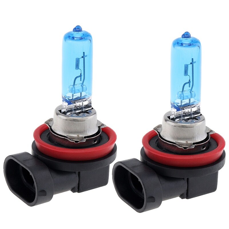 2Pcs 9005 /H9 Halogen Lamp 12V 65W 6000K Car Halogen Bulb White Light Super Bright Auto Xenon Lamp Front Headlight Fog Bulb