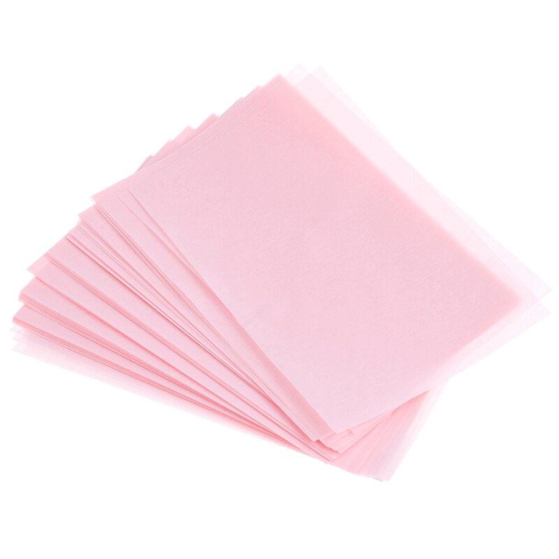 100PCS/Bag Clean Clear Oil absorbing sheet Oil Control Film Blotting Paper Tool