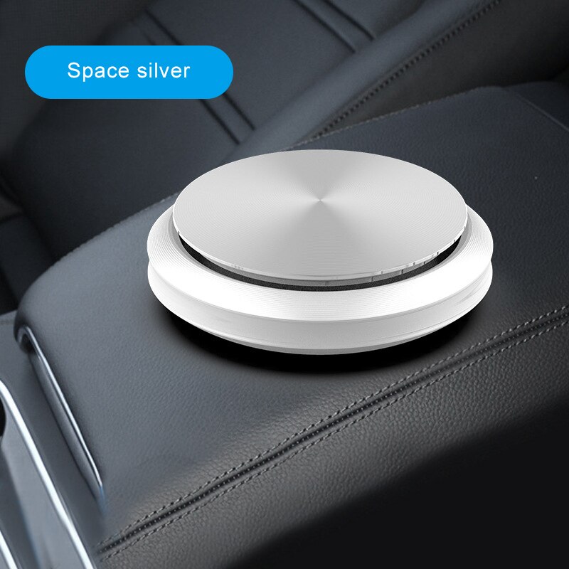 Iksnail bil luftfriskere luksuslegering parfume sæde auto indendørs luftrenser aromaterapi duft lugt diffusor tilbehør: Sølv -1 tilfældige stk