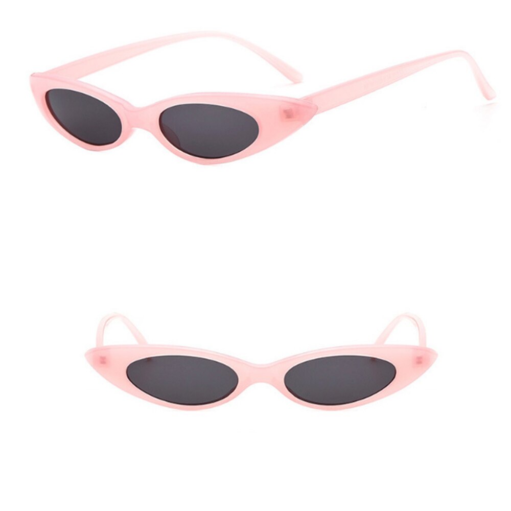 Elliptical Frame Cat Eyeglasses Trend Ocean Film Sunglasses Shaped Popular: Pink