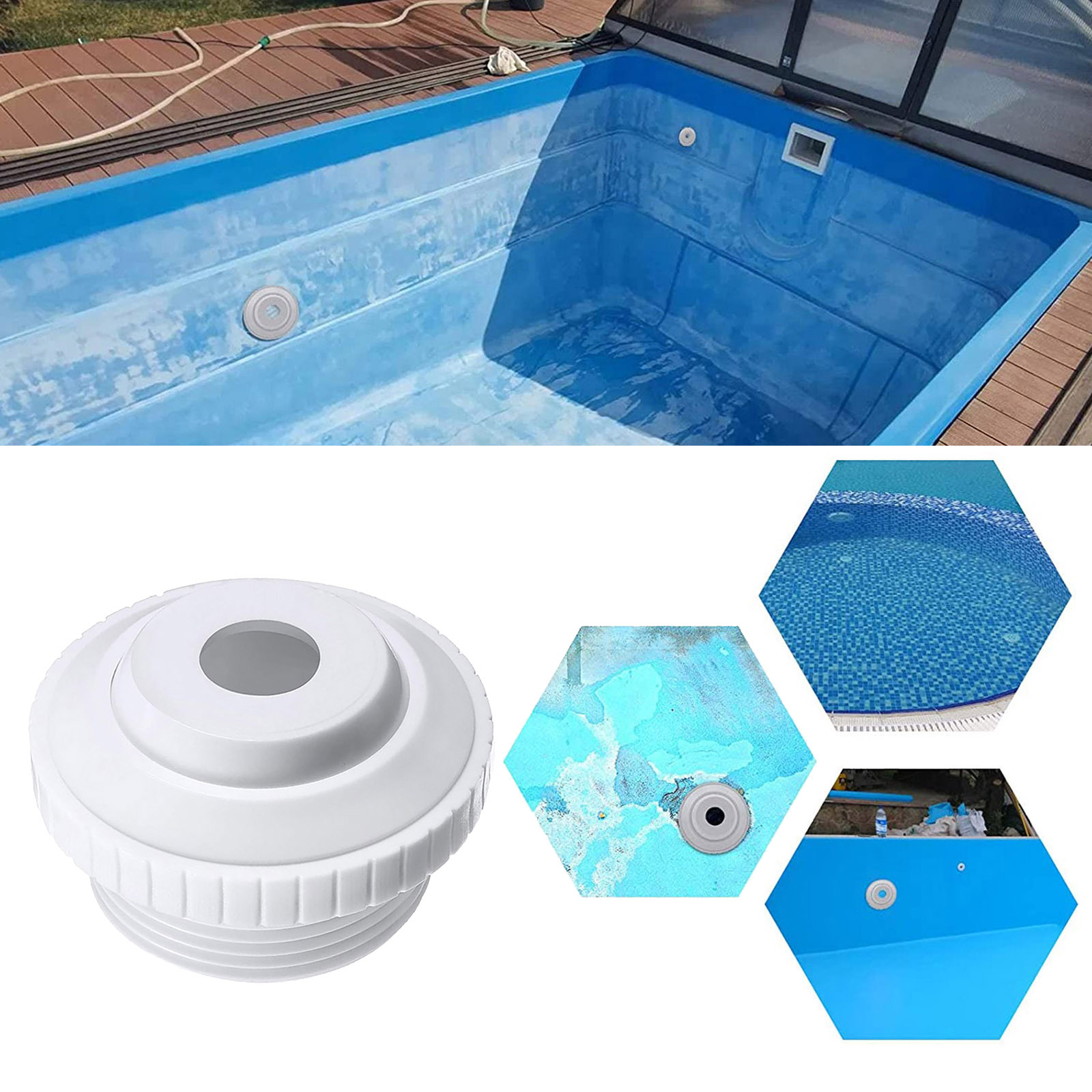 Swimming Pool Nozzle, SPA Accessories, Pool Jet Nozzle, Massage Pools Swimming Pools