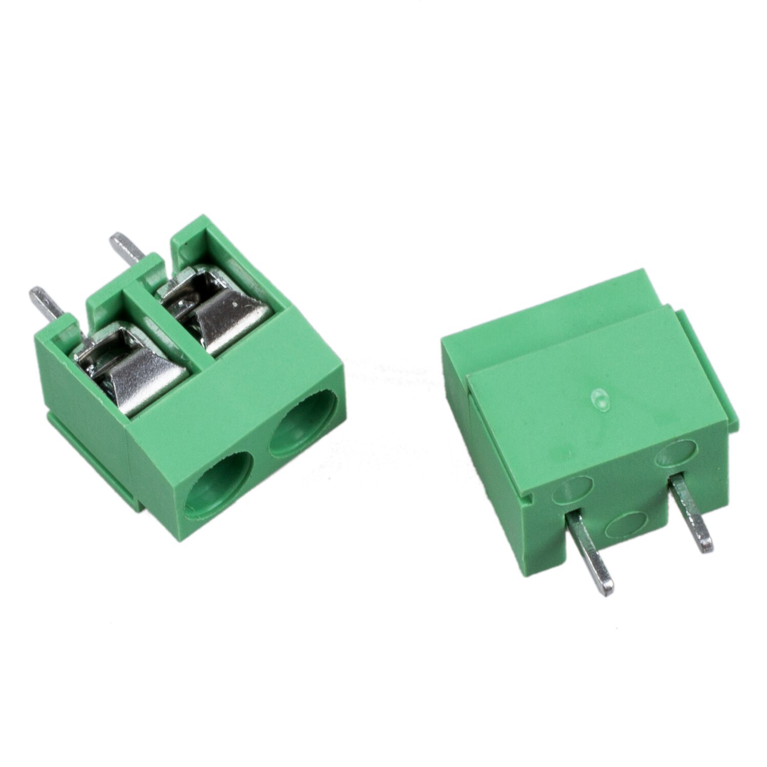 20Pcs 2 Pole 5mm Pitch PCB Mount Screw Terminal Block 8A 250V