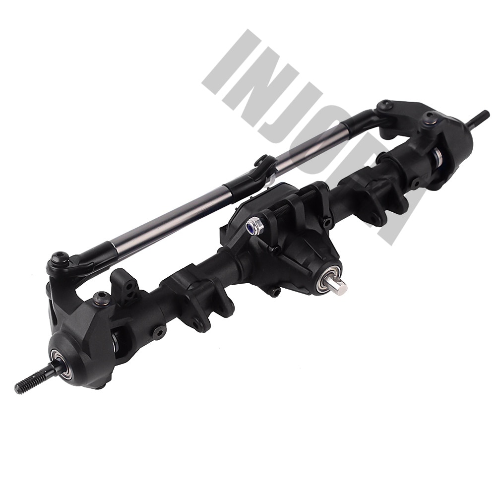 Injora rc bil bageste lige komplette aksel til 1:10 rc crawler axial scx 10 ii 90046 90047 opgraderingsdele