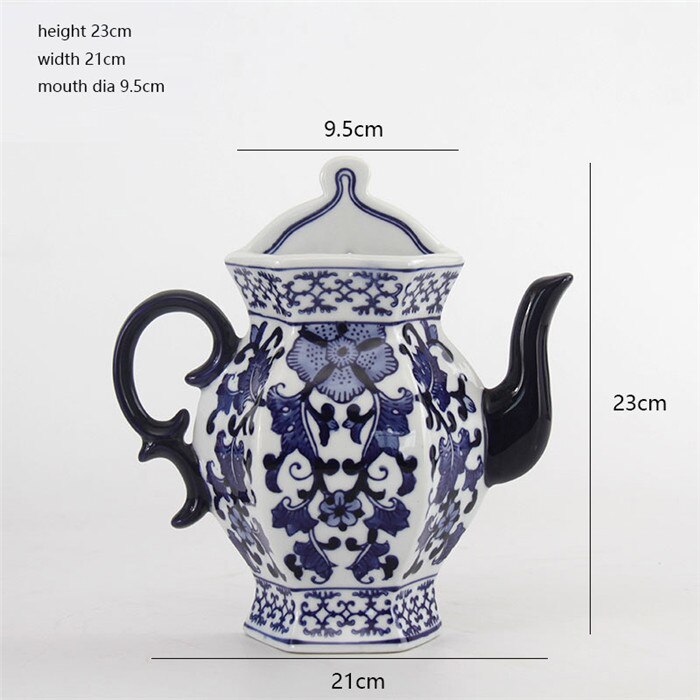 Ceramic Wall Decoration Wall Flower Arrangement Jingdezhen Ceramics Blue and White Porcelain Home Decorations: B