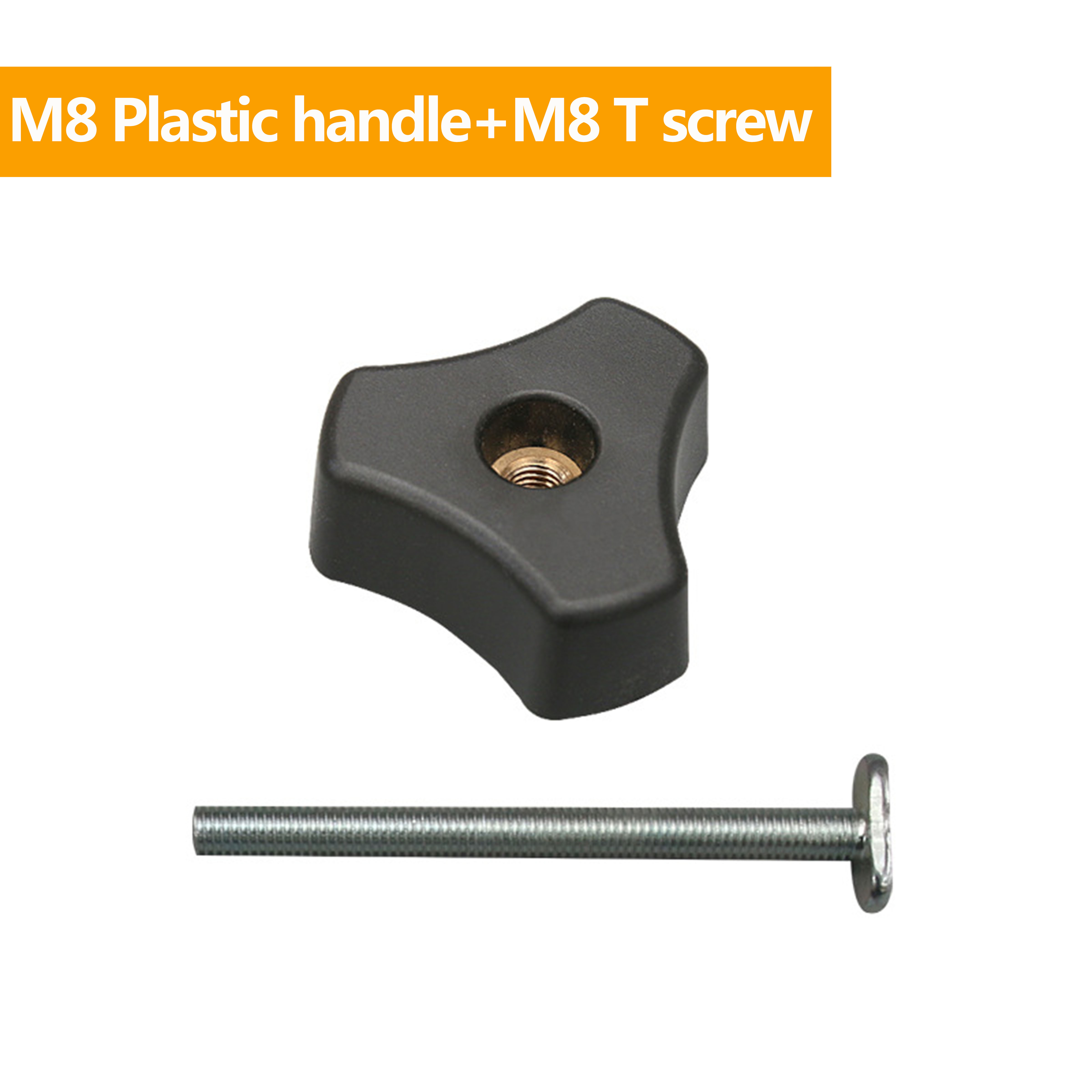 M8 Druk Plaat Set T Track M5 M6 M8 Slider M8 T Schroef M8 Moer Voor Houtbewerking Diy Klem Gereedschappen T-Slot T-Track Chute Accessoires: As picture