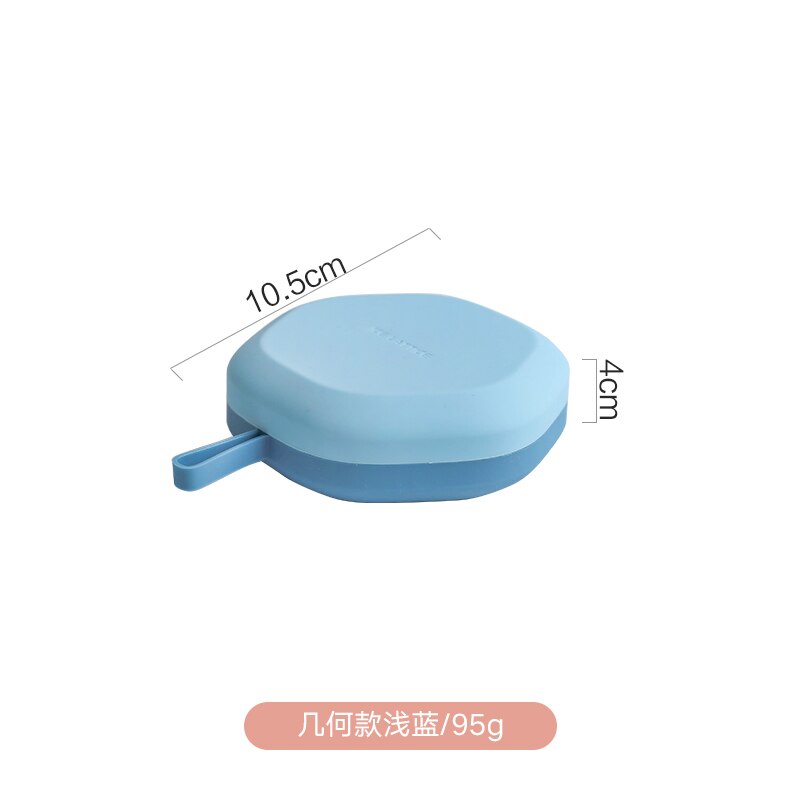 Silicone ice tray ice box with lid home homemade small quick freezer refrigerator frozen ice mold: 4