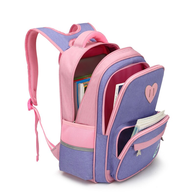 School Bags for Boy Girl Luxury Polyester Brand Children Backpack Unisex Student Book Bag Kids Primary Schoolbag