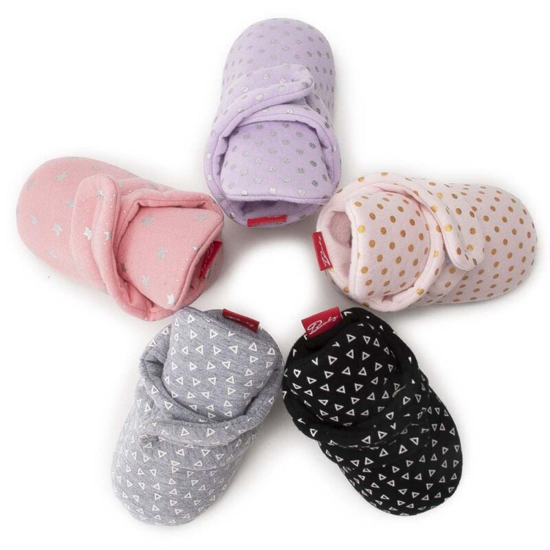 0-18m bebê recém-nascido infantil meninas botas de neve inverno quente do bebê meninos sapatos de impressão berço de pelúcia tornozelo botas primeiro andando sapatos