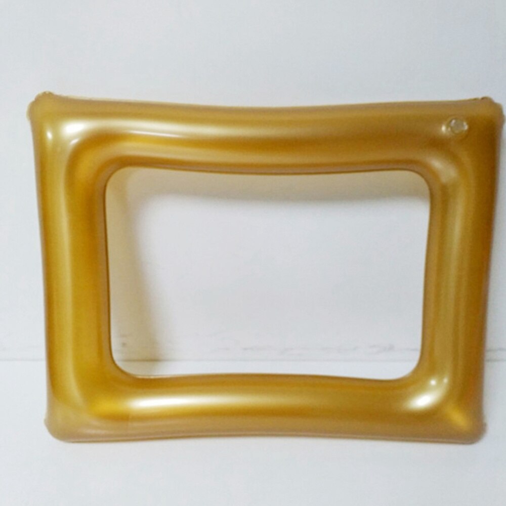 2pcs Photo Frame Funny Chic Inflatable Photo Booth Prop Frame Balloons for Birthday Home Festival