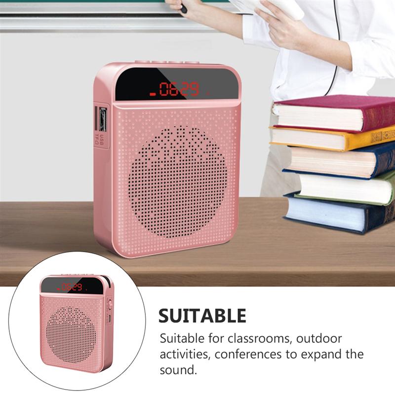 1 Set Leraar Luidspreker Professionele Multifunctionele Draagbare Voice Versterker K3 Speaker Leraar Gebruikt Kleine Bee Te Luidspreker