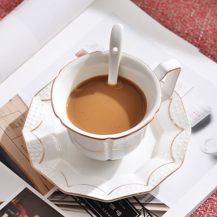 Tasse à café réutilisable en céramique, De luxe, Original, beau service, vaisselle en porcelaine