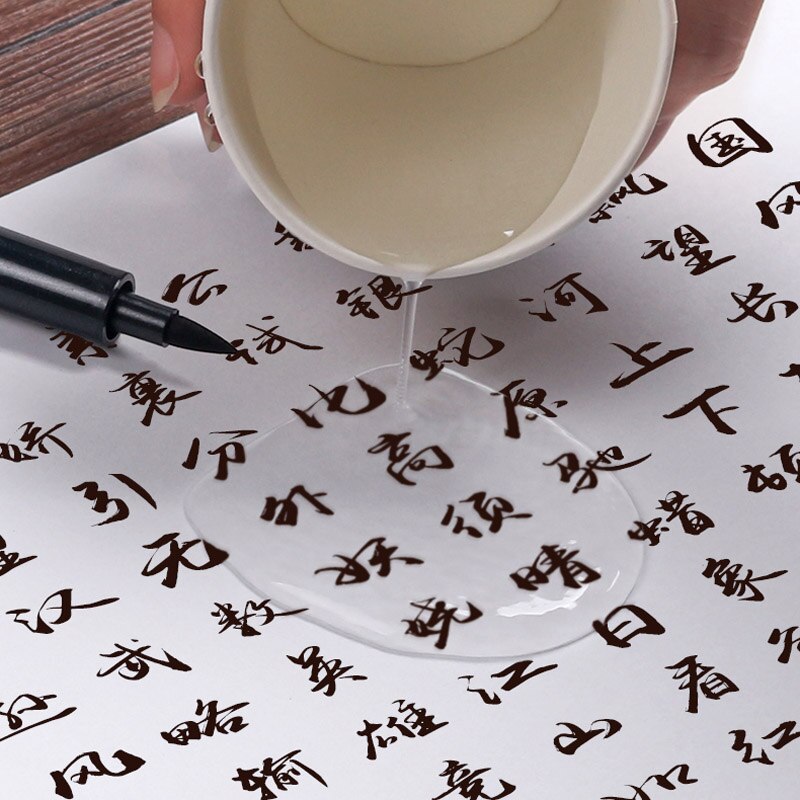 3 stücke Kalligraphie Pinsel stift autogramm Schönheit stift Unterschrift kalligraphie Zeichnung Malerei
