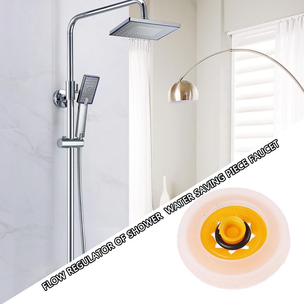 1pcs Water Saving Device Regulator Shower Hose Flow Water Reducer Saving Aerator Limiter Water Regulator Controller Tablet D1u5