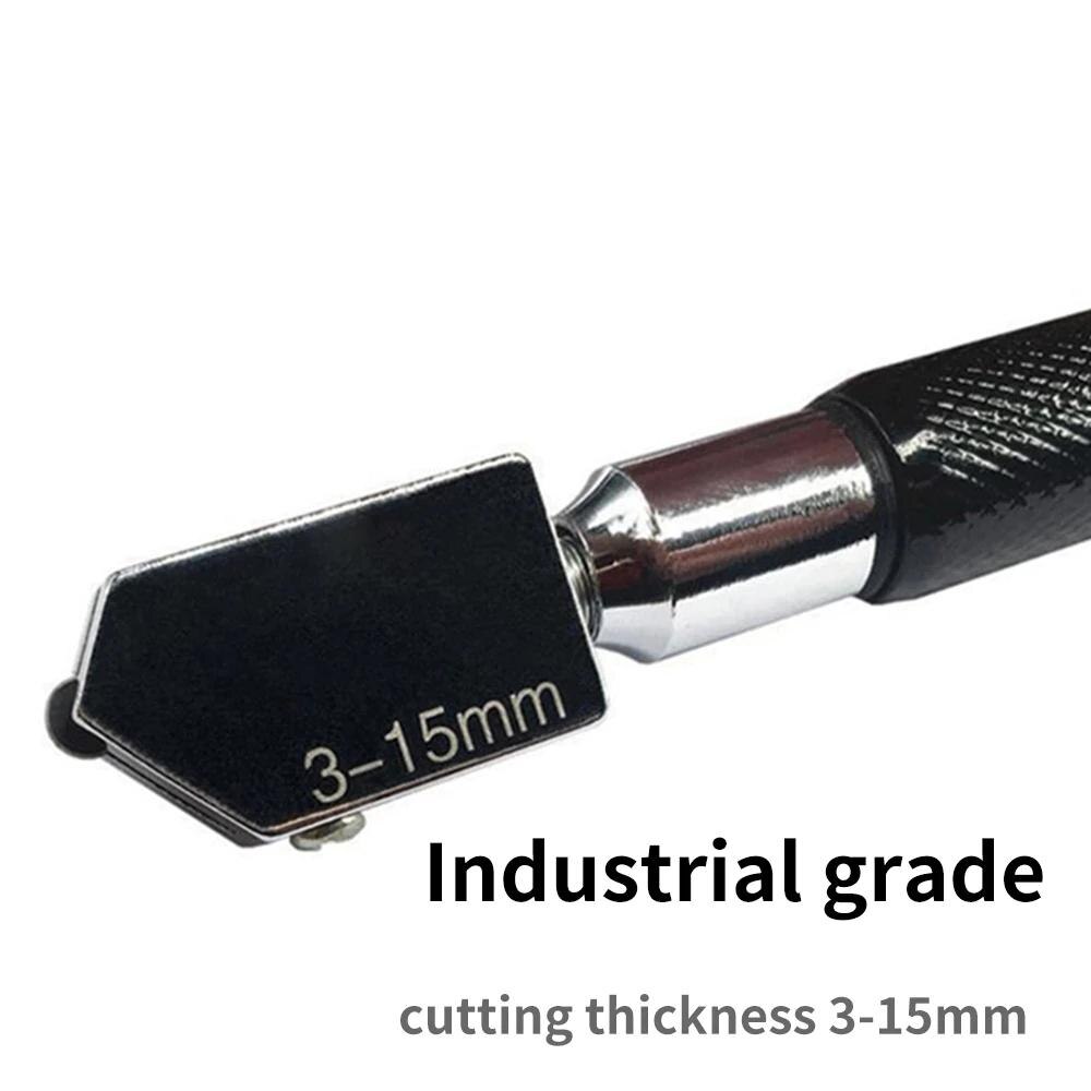 Professionele Glassnijder Ijzeren Handvat Roller Mes Voor Diamond Precision Cutter Wiel Glassnijder Handheld Tegel Gereedschap
