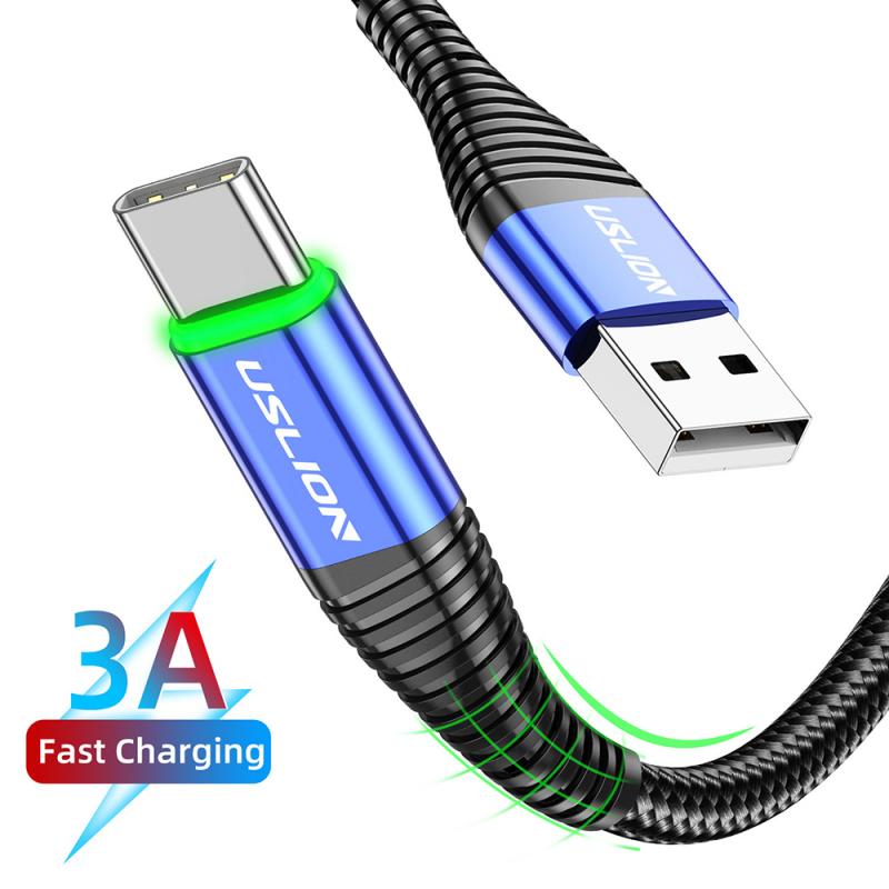 1m 2m Micro USB Cable 3A Fast Charge USB Data Cable For Samsung Xiaomi Redmi Note Tablet Android Mobile Phone USB Charging Cord