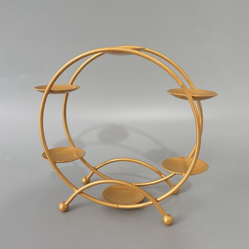 Dessert Table Decor Cold Food Tea Rest Table Set Tray Display Rack Wrought Iron Afternoon Tea Snack Rack Cake Rack