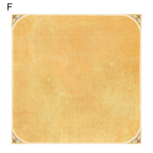 1/12 Dollhouse Floor Sticker Wall Decal Kitchen Bathroom Miniature Accessory Pretend Play Game Props Kid Boy Girl Toy: F