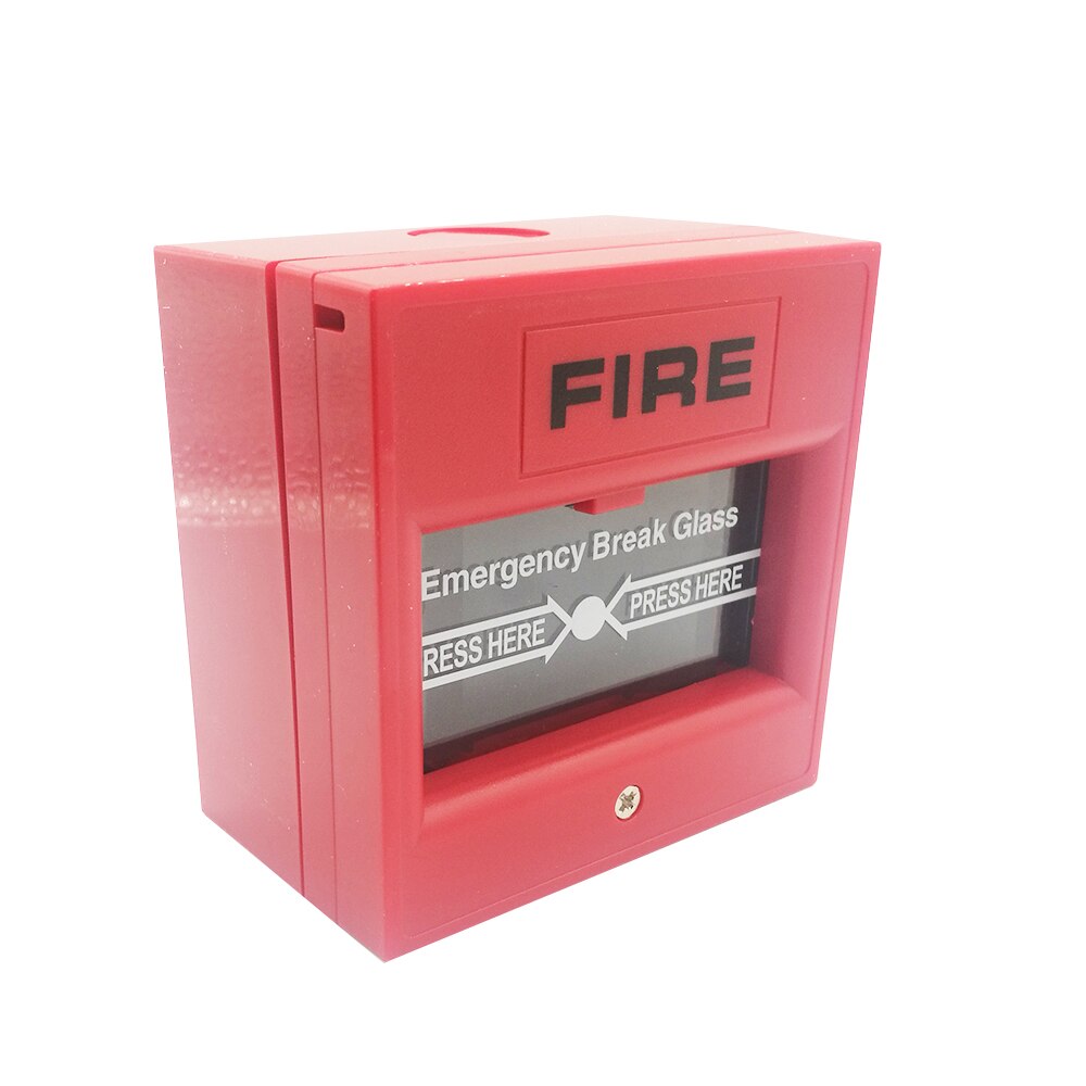 Emergency Break Glass Door Release Switch Access Control System Emergency Door Lock Exit Button: 809R