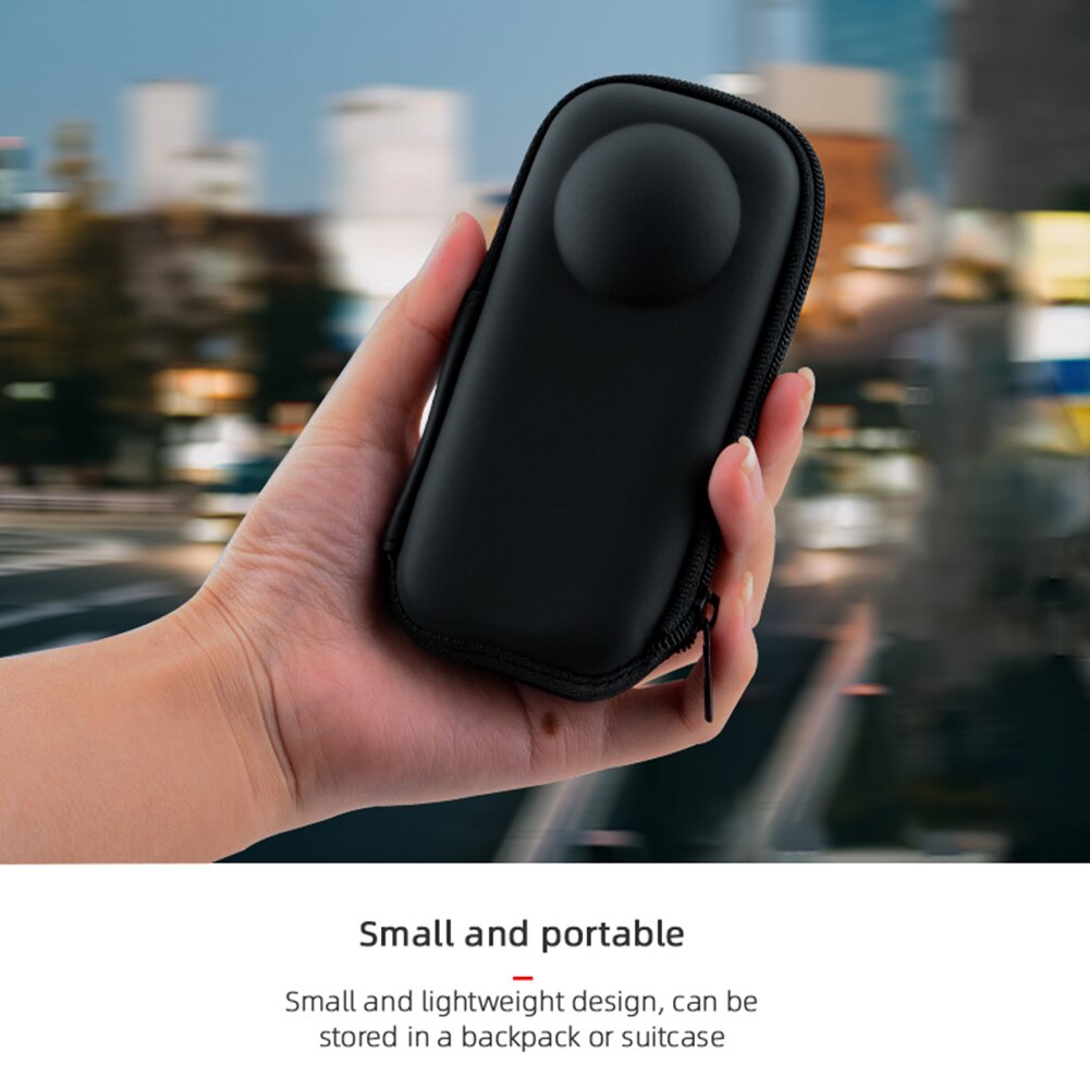 Hartschalenkoffer, wasserdichte aufbewahrungstasche und schutzhülle für insta 360 one  x2 bluetooth-lautsprecher und eva-kamerazubehör