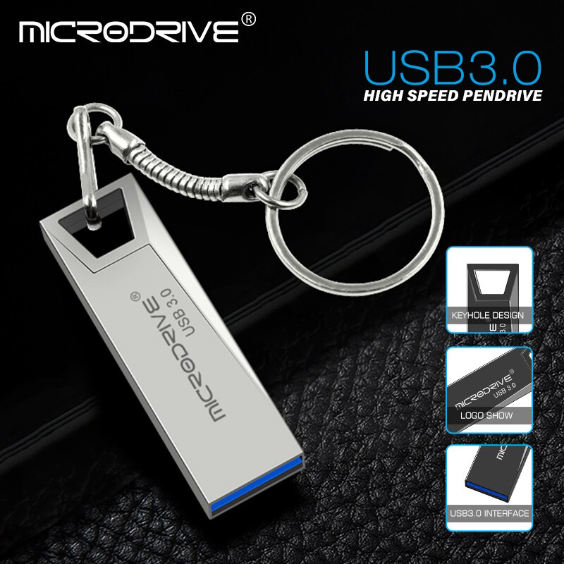 USB 3,0 Metall-Stick 64GB/32GB/16GB Wasserdichte USB-Stick USB Memory Stick 3,0 USB Disk USB-Speicher Geräte