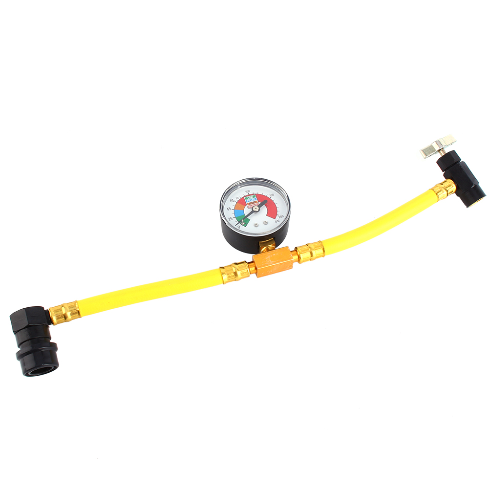 Refrigerant Manifold Gauge Set Air Conditioning Tools with Hose and Hook for R12 R22 R404A R134A Air Condition Refrigeration