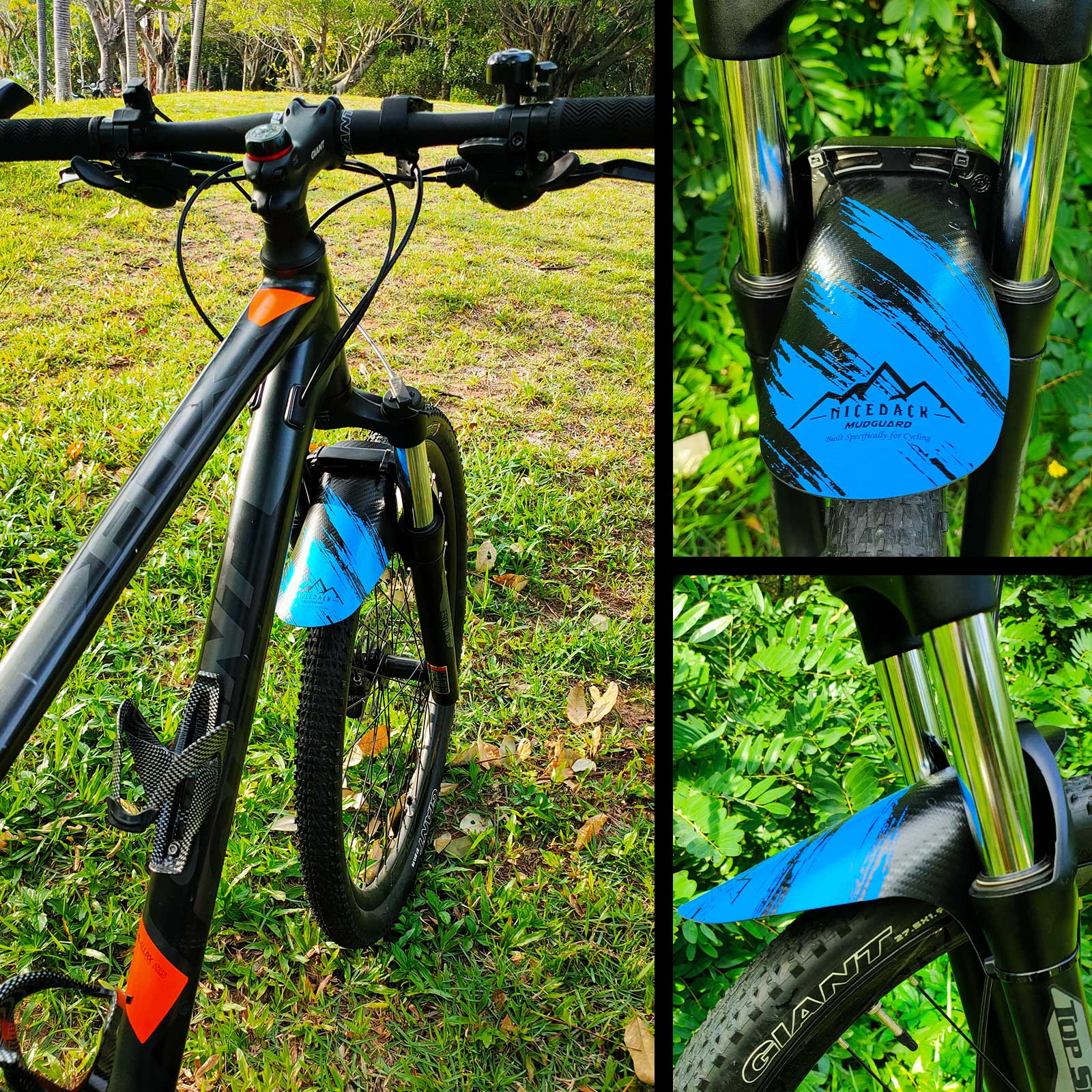 NICEDACK Fietsspatbord een verscheidenheid aan patronen optionele collocatie van fiets voorspatbord coole fietsaccessoires: