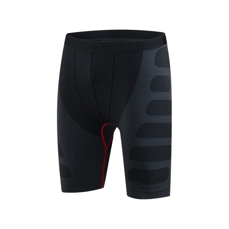 Men's Tights Cycling Shorts Compression Quickly Dry mtb Shorts For Men Bike Short Pants Bermuda Cycling Underpants: black red / XL
