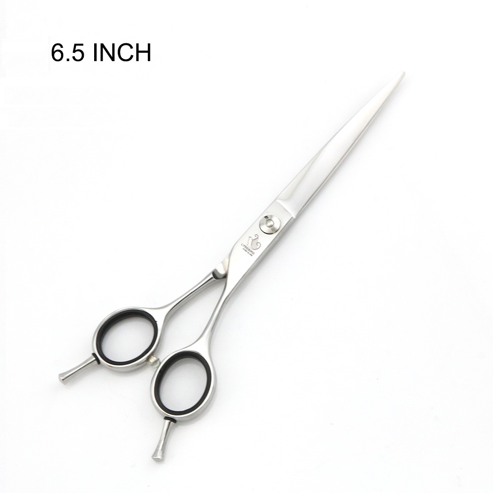 Sawing Hair Shears Dry hair cutting scissors Serrated blade 6 6.5 7 INCH Sawing blade Lyrebird HIGH CLASS: 6.5 INCH no box