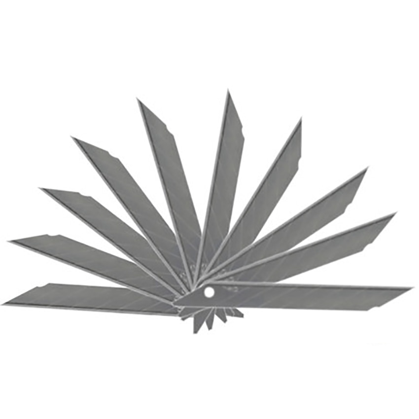 10PCS/Set Sharp Box Paper Cutter Utility Knife Replacement Blades 30 Degree Angle SK5 Blade for Retractable Utility Knives
