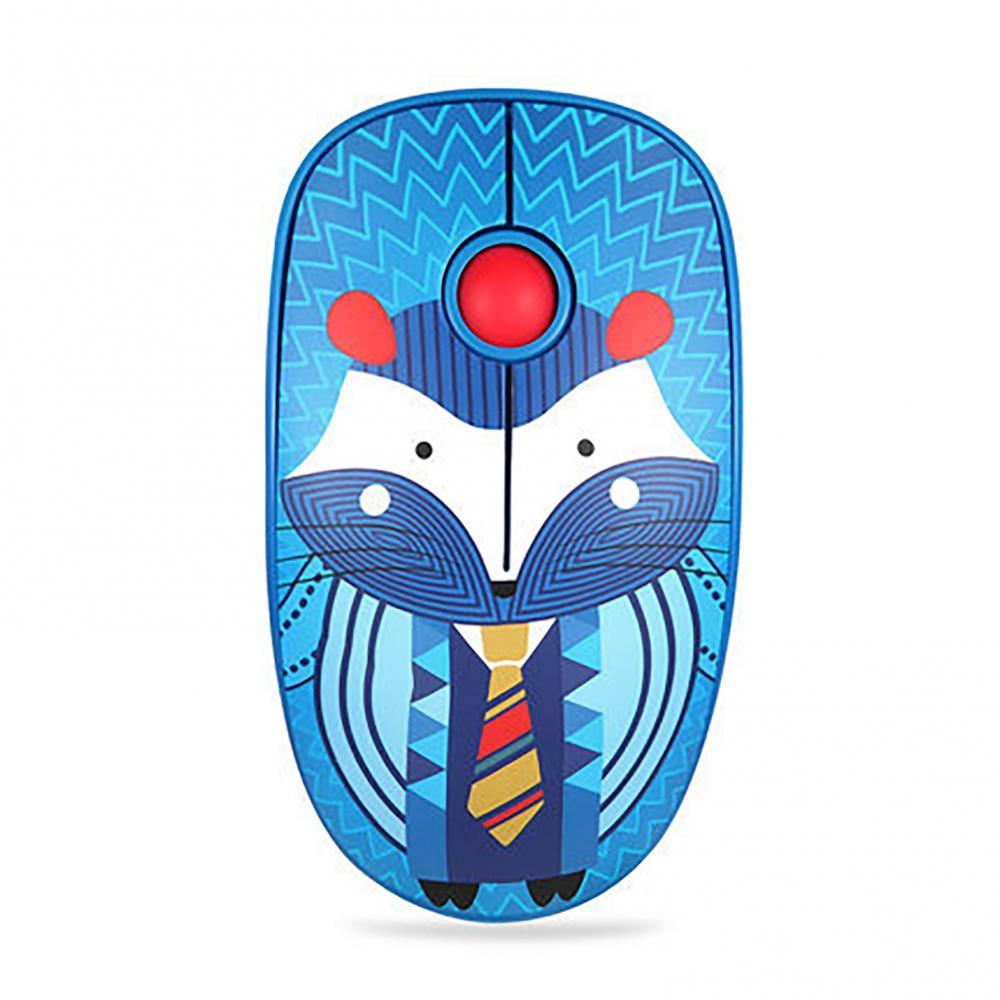 2.4G 1000 DPI Cute Animal Wireless Silent Gaming Mouse for Laptop Computer Gamer: Blue