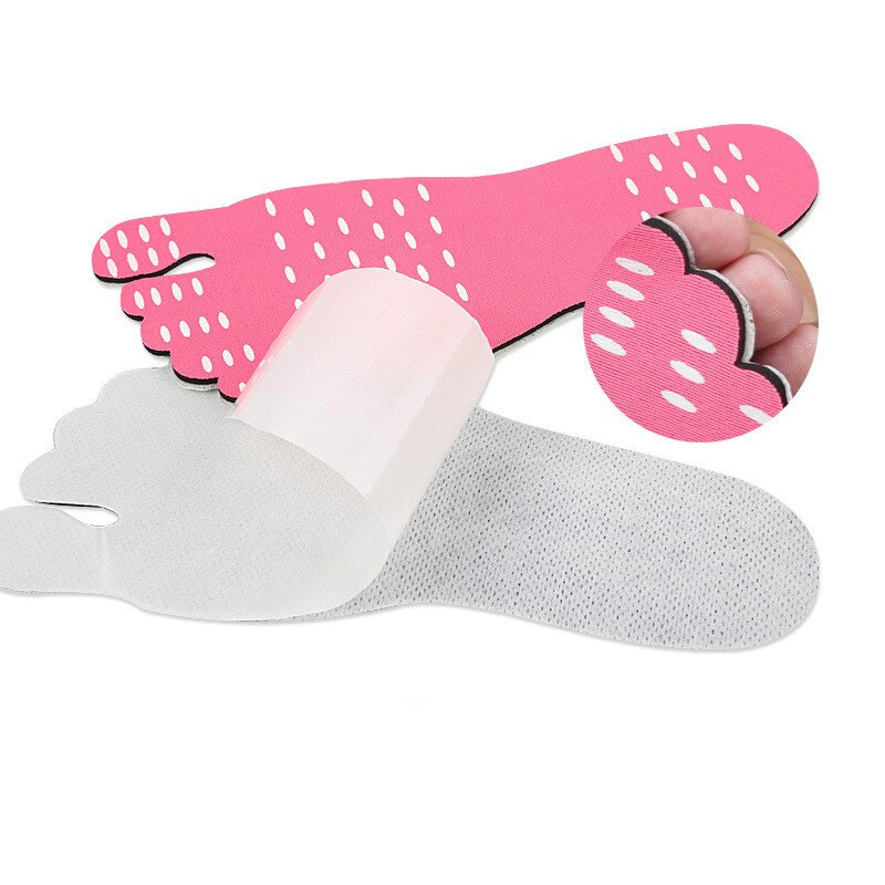 2PCS/Pair Foot Stickers Shoes For Stick On Soles Sticky Pads Beach Pool Sock Waterproof Hypoallergenic Adhesive Foot Care Pads