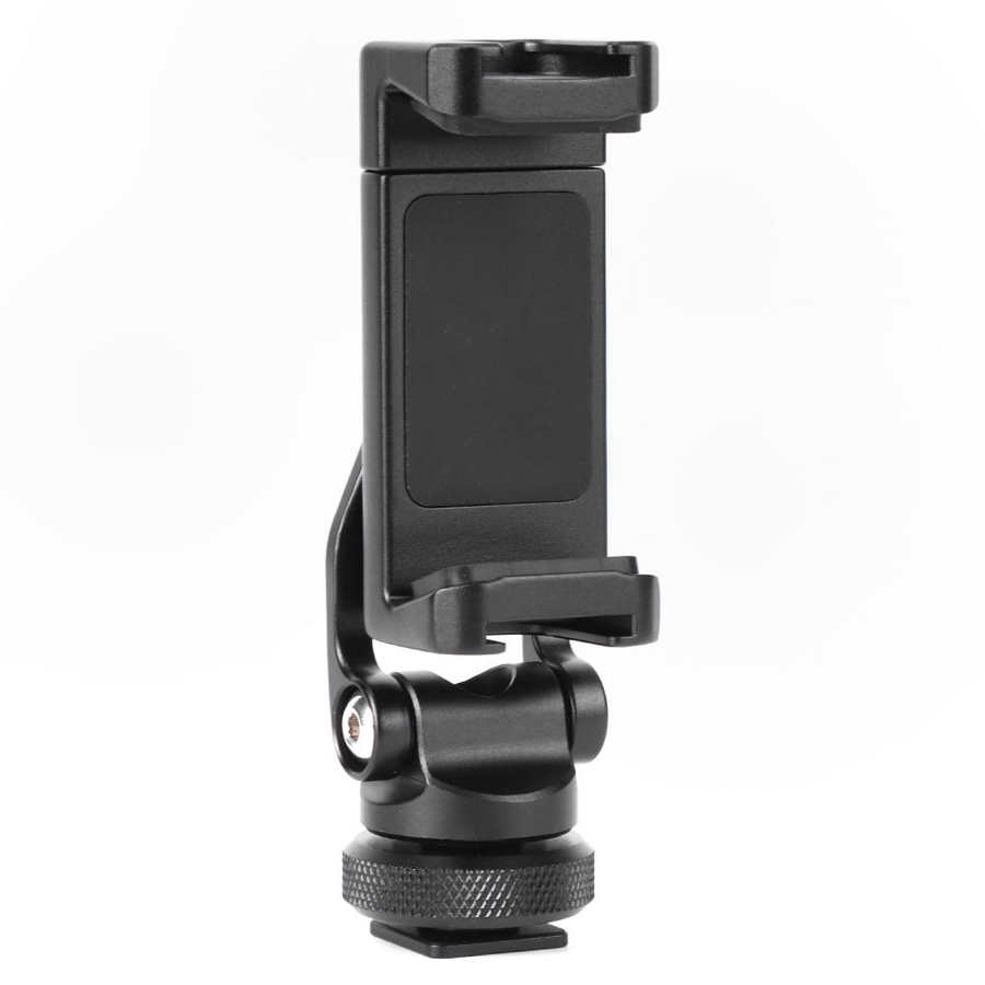 Ulanzi ST-10 Koude Schoen Telefoon Statief Dslr Monitor Mount 360 Rotatie Metal Phone Holder Smartphone Vlog Clip Mount