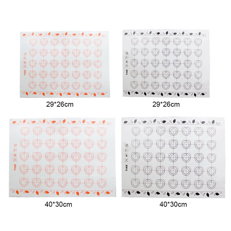 Tapis de cuisson en Silicone, outils de pâtisserie, Macaron, tapis de pâte grande taille pour gâteau, biscuit, outils de cuisine, tapis de cuisson