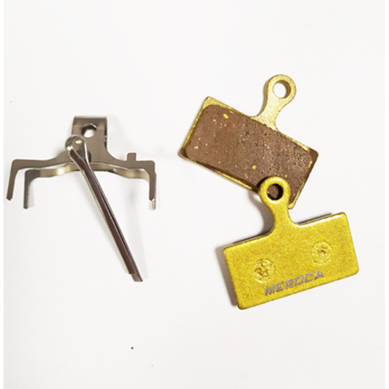 MEROCA-pastillas de freno hidráulico de cuatro pistones para bicicleta de montaña, piezas de Metal con base de cobre, para Saint M810, M820, Zeem640