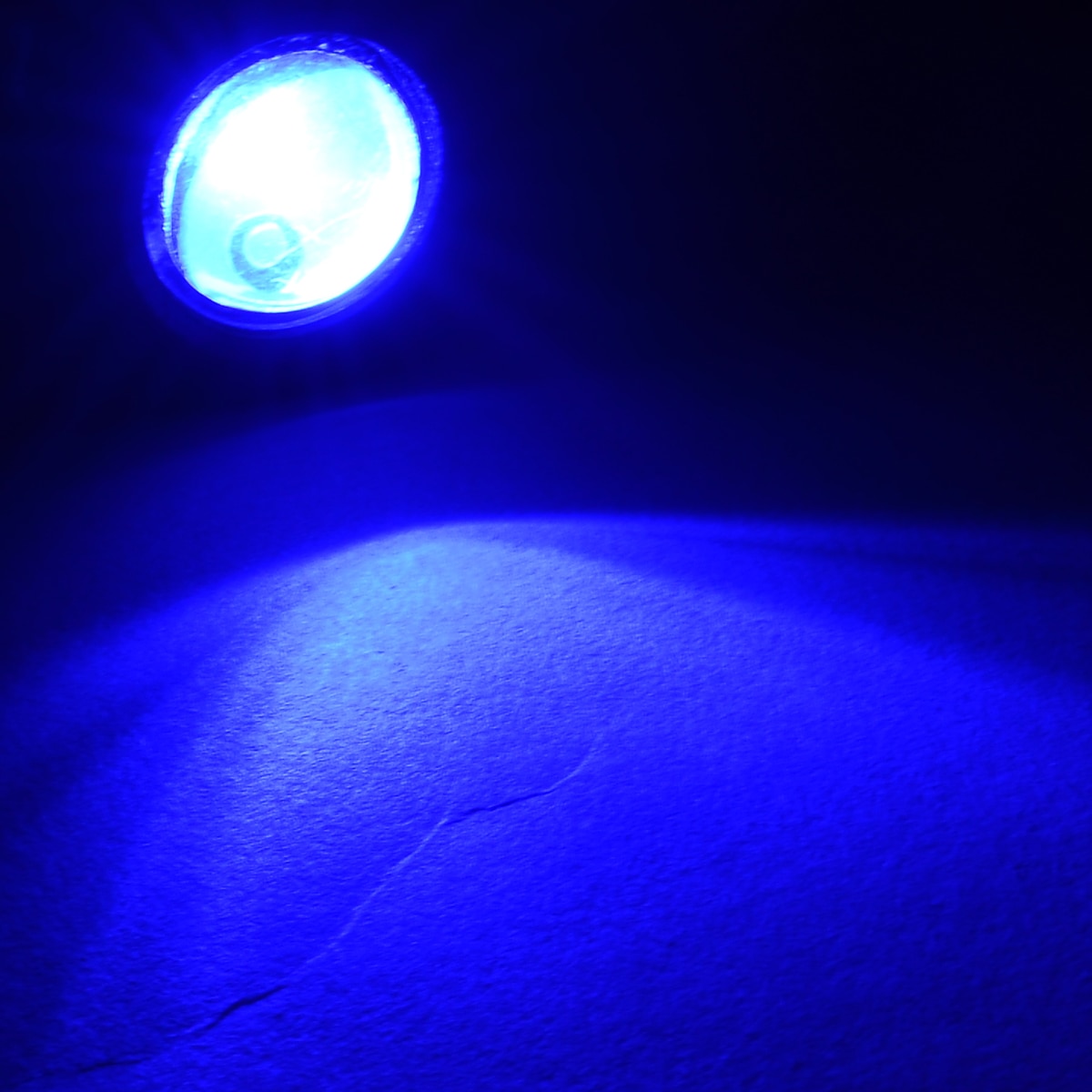 4 pièces/ensemble bleu LED prise de bateau lumière étanche Marine sous-Marine poisson bateau lumière pièces accessoires universels