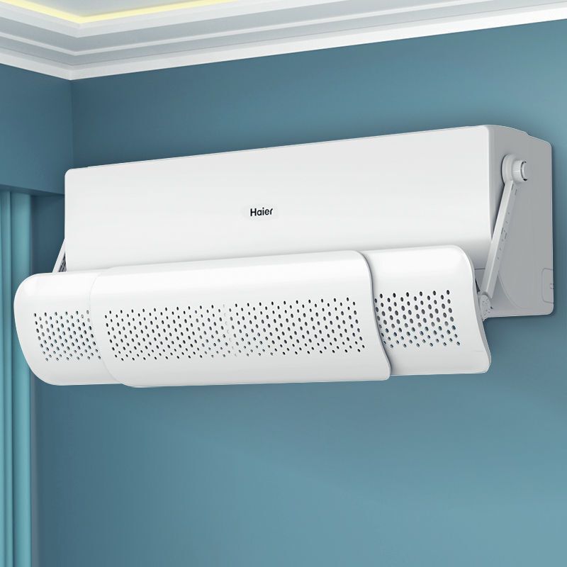 Parabrezza per condizionatore d'aria anti-soffiaggio diretto per uso domestico Piastra guida dell'aria universale non perforata: Default Title