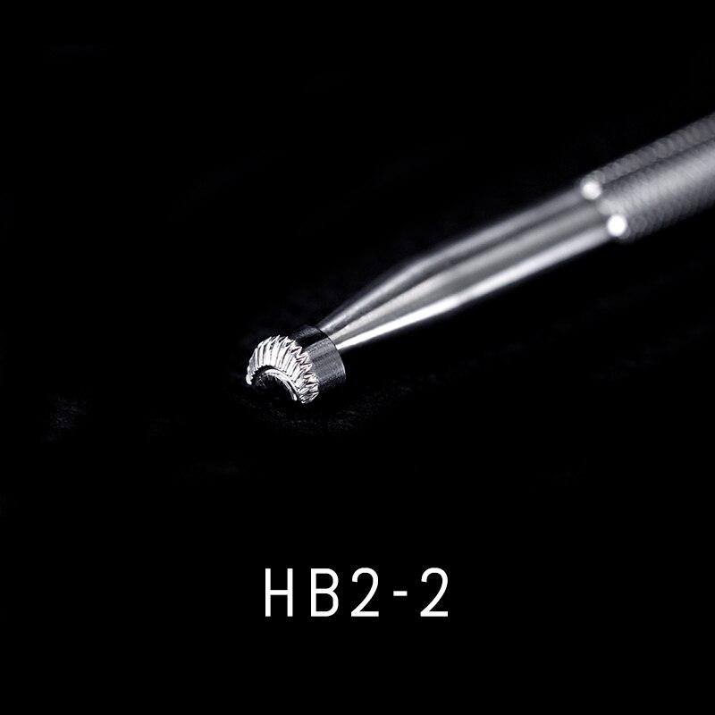 Sozo  hb2 läder halvmåne dekorativ kantarbete stämplingsverktyg sadel gör snideri mönster 304 rostfria streel stämplar utskrift: Hb2-2