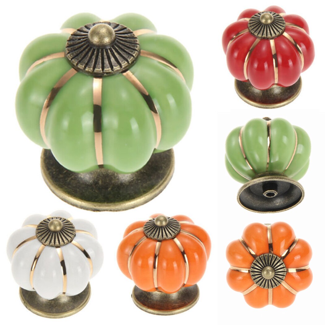 Draw Pull Handle Cupboard Drawers Ceramic Knobs Cabinet Accessories For cabinet