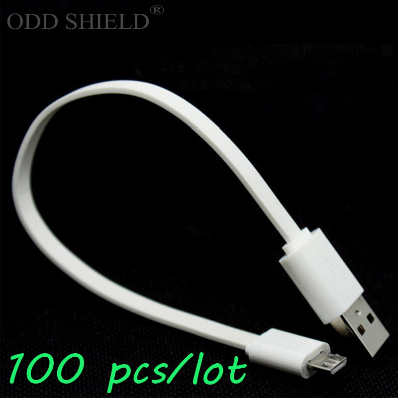 100 pcs/lot Micro USB Charger Data Cable Mobile Phone Cable for Samsung Galaxy HTC Smart LG Android Phones mp3 mp4