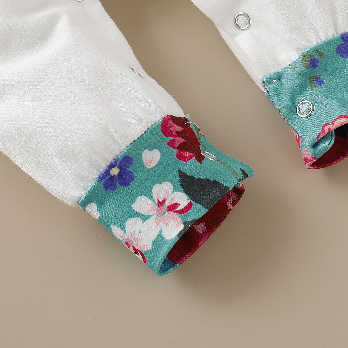 Leuke Baby Romper Peuter Meisje Lange Mouwen Brief Print Bloemen Bodysuit Jumpsuit Baby Meisje Kleding 0-24M