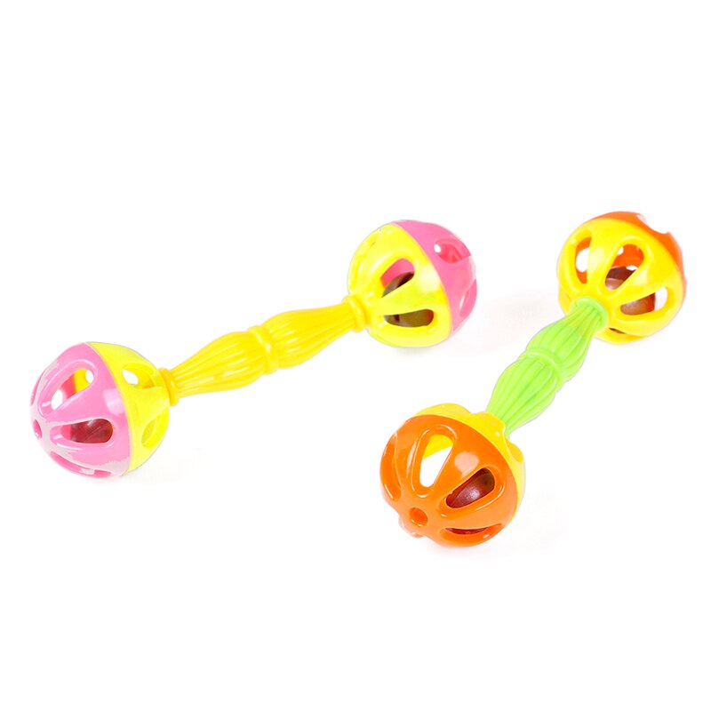Sonagli campane tremante Dumbells Giocattoli in Anticipo di Sviluppo Giocattolo Del bambino Giocattolo Musicale Mano Tremante Sonaglio Giocattolo 0-12 Mesi