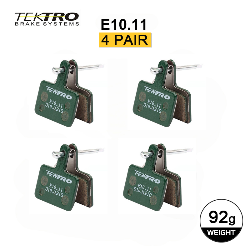 TEKTRO E10.11 Bremsbeläge Scheibenbremsbeläge MTB Bremsbeläge Metall Keramik Scheibenbremsbeläge für Shimano M335 M395 Fahrradzubehör