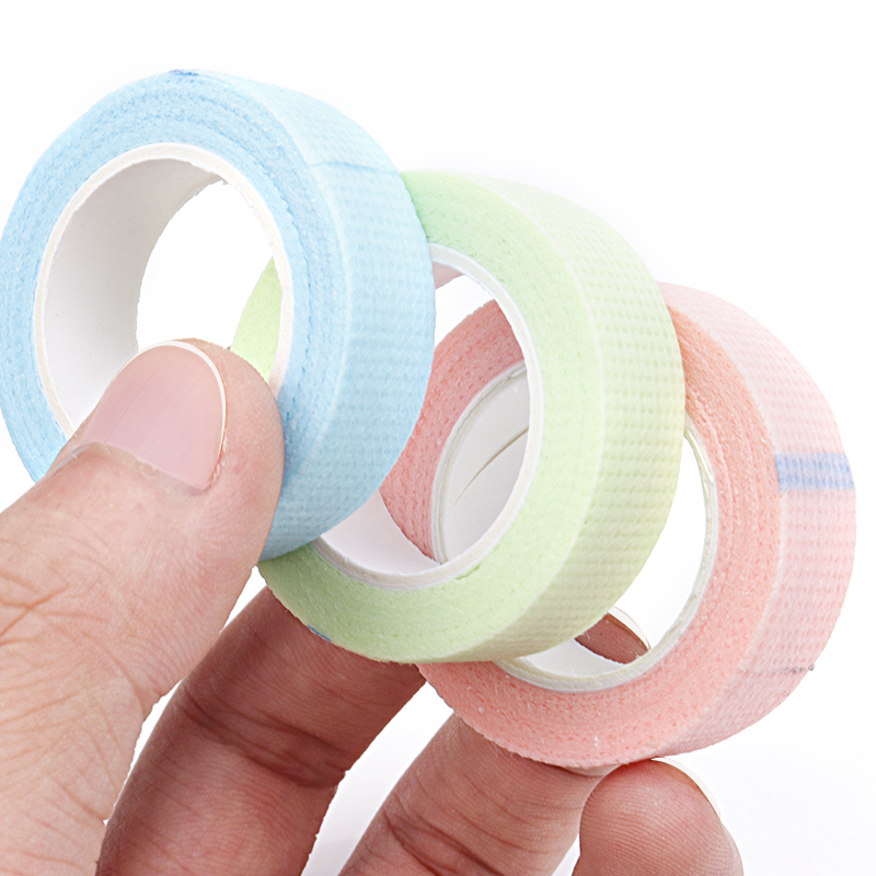 10 Rollen Wimper Tape Voor Wimperverlenging Ademende Niet-Geweven Tape Onder Oogkussens Zelfklevende Oogstickers Make-Up Tools Ooglapjes