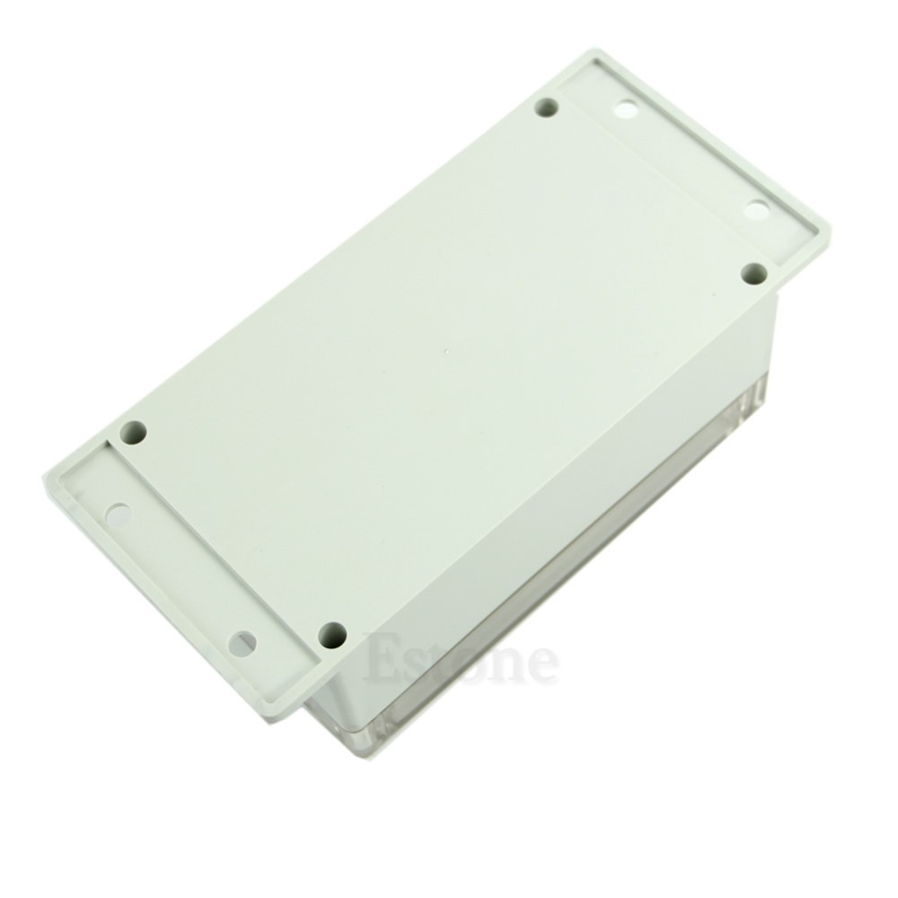 Clear Plastic Waterdichte Elektronische Project Cover Behuizing Case Box 158X90X65Mm-W310