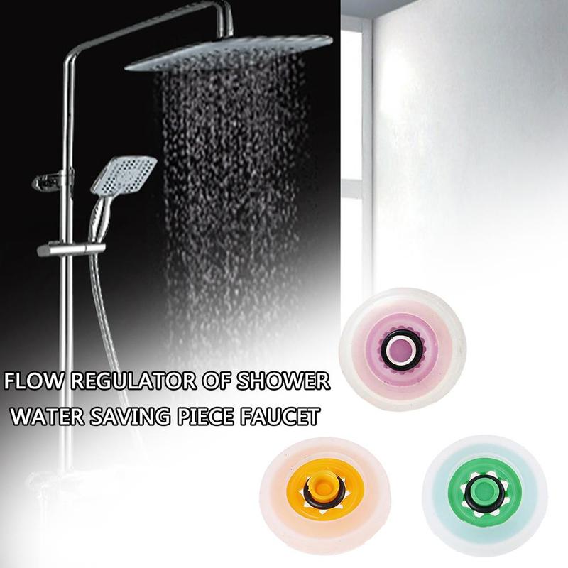 10PCS Water Saving Device Regulator 4L 6L 7L Aerator Water Controller Reducer Shower Head Faucet Shower Hose Pipe Bath