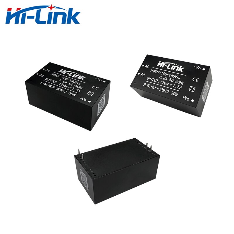 GaN Power module 85-264V to 12V 2.5A output power supply module pcb transformer HLK-30M12 2pcs/lot