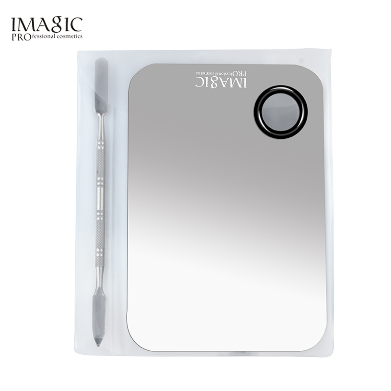 IMAGIC-paleta de pintura alternativa artística, bandeja de plástico para artista, suministro de acuarela