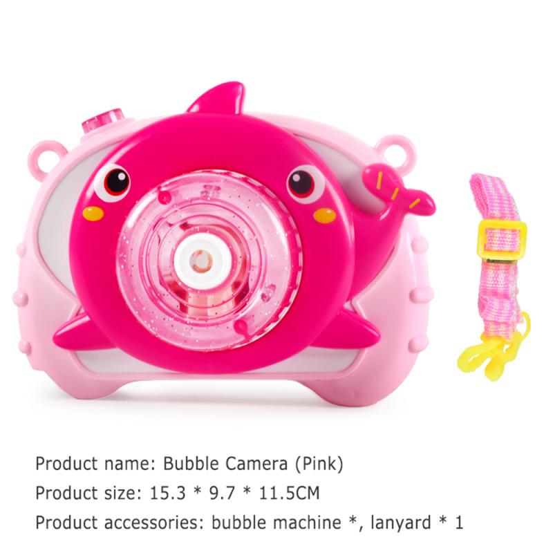 Bolla musica Ventilatore Macchina Elettrica Per Bambini Delfino Granchio Macchina delle Bolle di Luce Giocattolo di Musica di Piazza Giocattolo Bolla Bolla Macchina Elettrica: 02 Pink dolphin