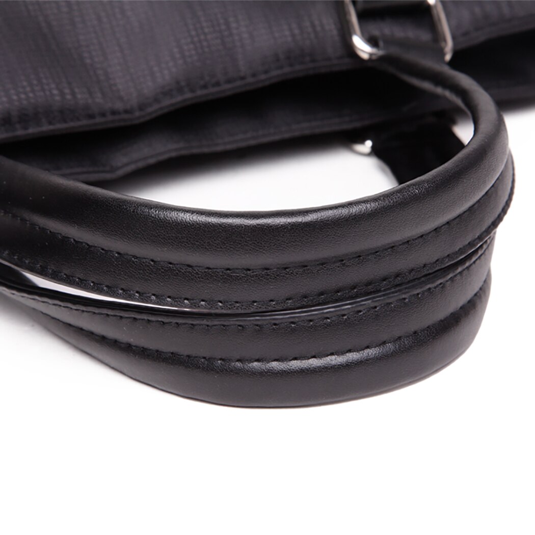 Pu leren heren aktetas vintage zakelijke computertas messenger bags schoudertas postbode heren handtassen